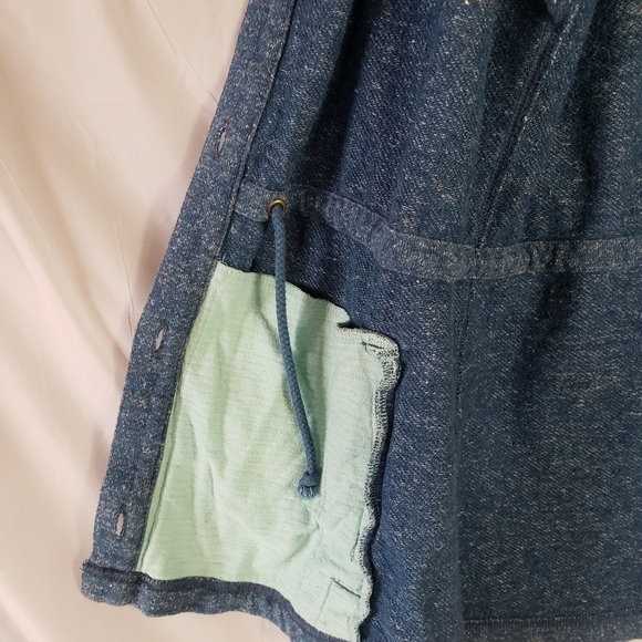 Duluth Trading Co Womens Hemp Organic Cotton Buttonfront Jacket-Size L - Picture 7 of 8